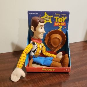 COPY - Vintage Toy Story 2 Woody Plush Doll Disney Pixar